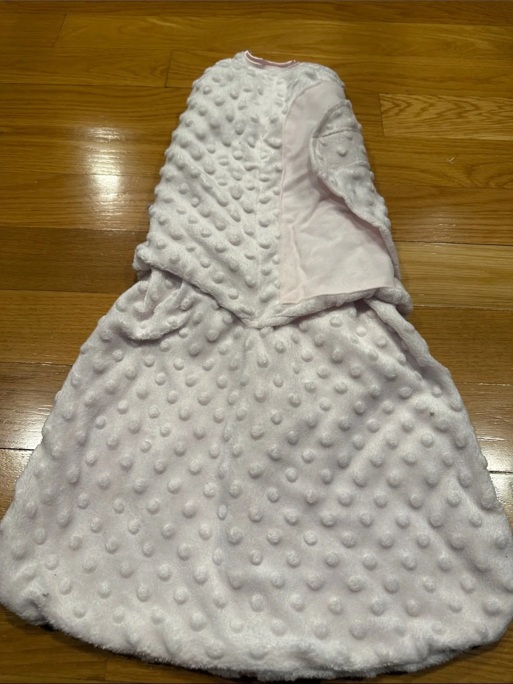 Halo fleece girls sleepsack swaddle size small (3/6 months ).
